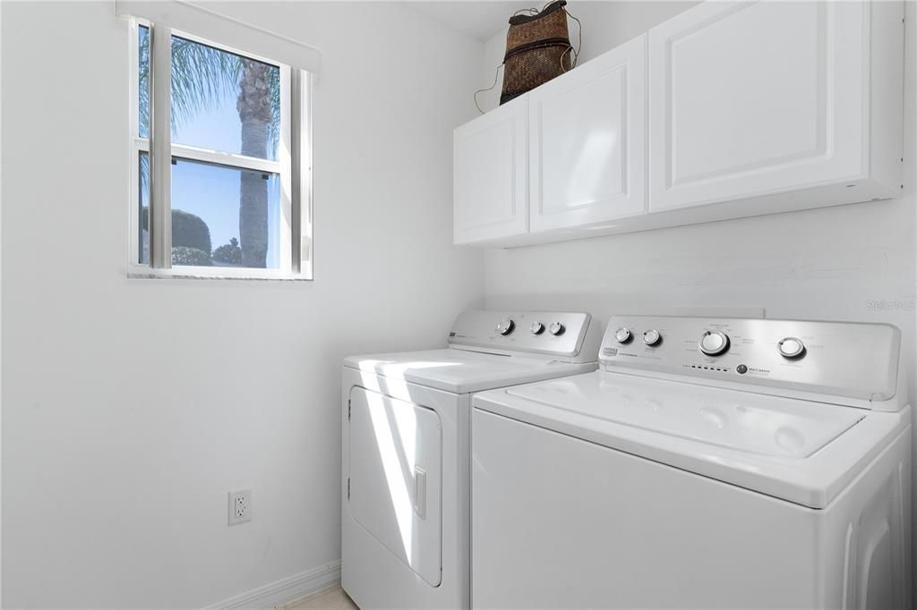 Indoor Laundry Room