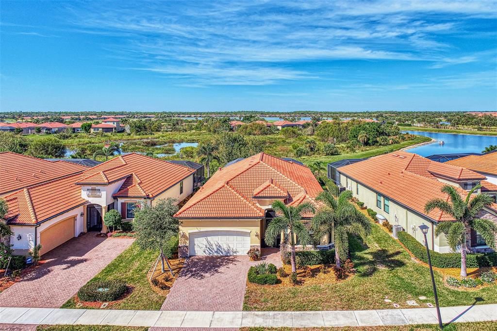 Gallberry Drive from the air.