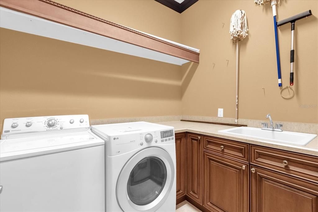 Indoor Laundry Room