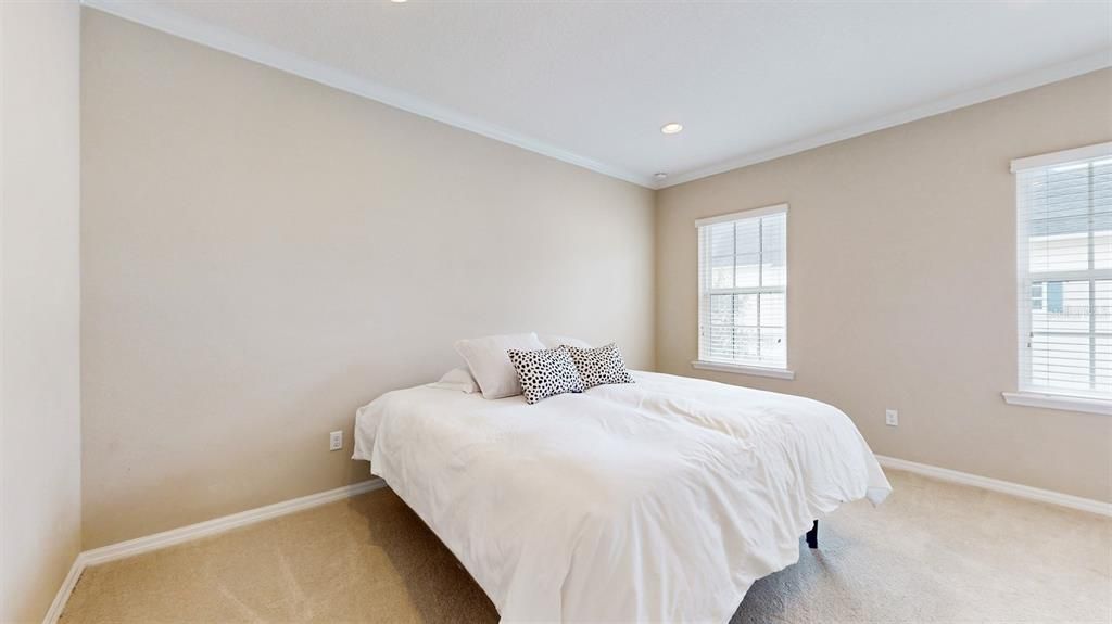 Primary Bedroom with private Bath and Walk-In Closet.