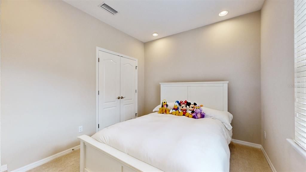 Second level Bedroom with large built-in Closet.