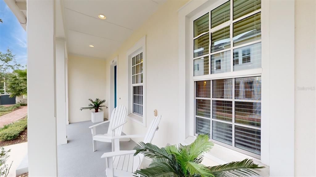 Front Covered Porch.