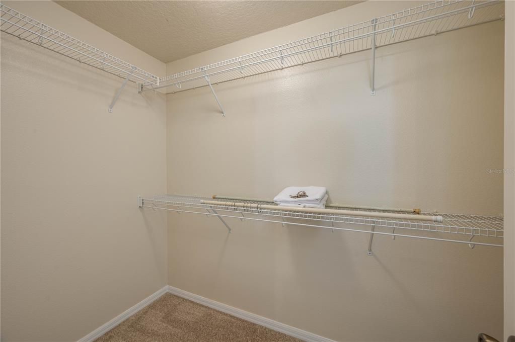 large walk in closet