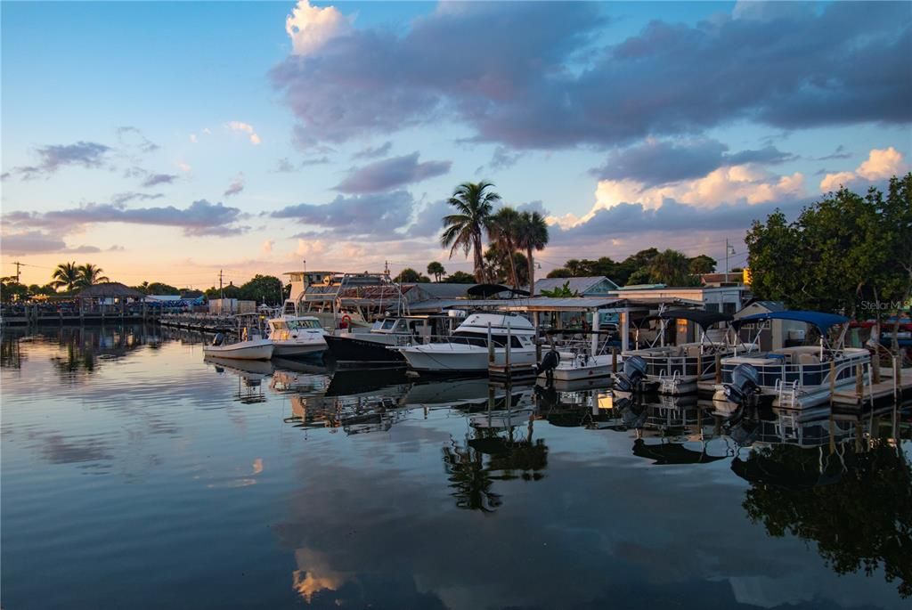 Englewood Harbor at dawn