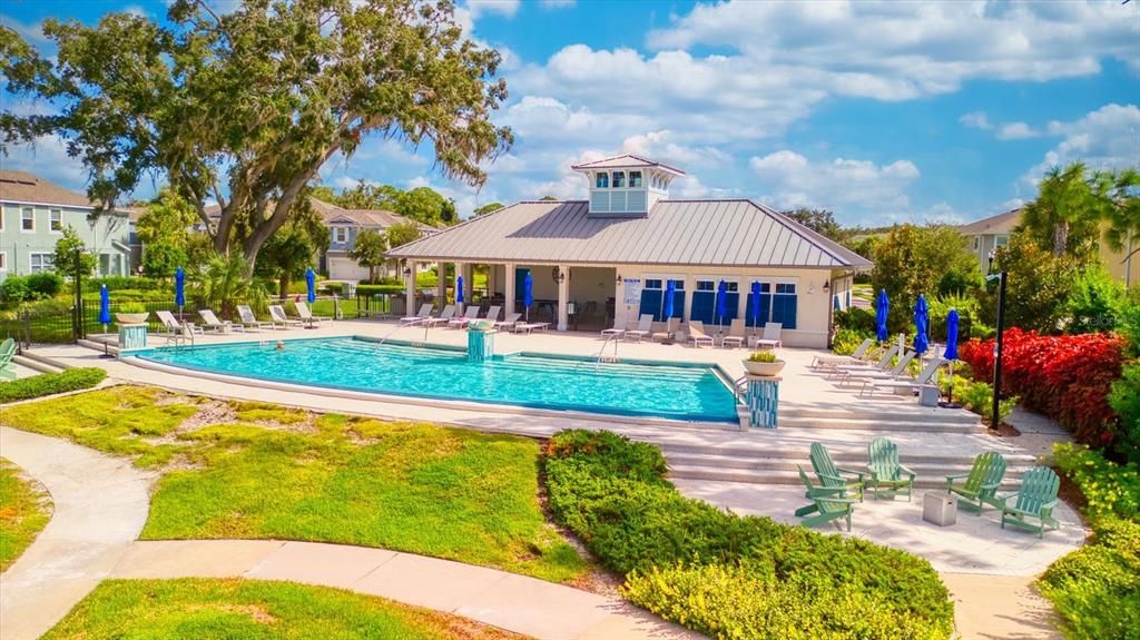 The Club House and the Community Pool