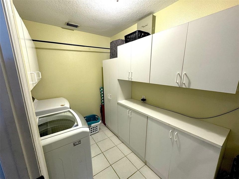 Inside Laundry room