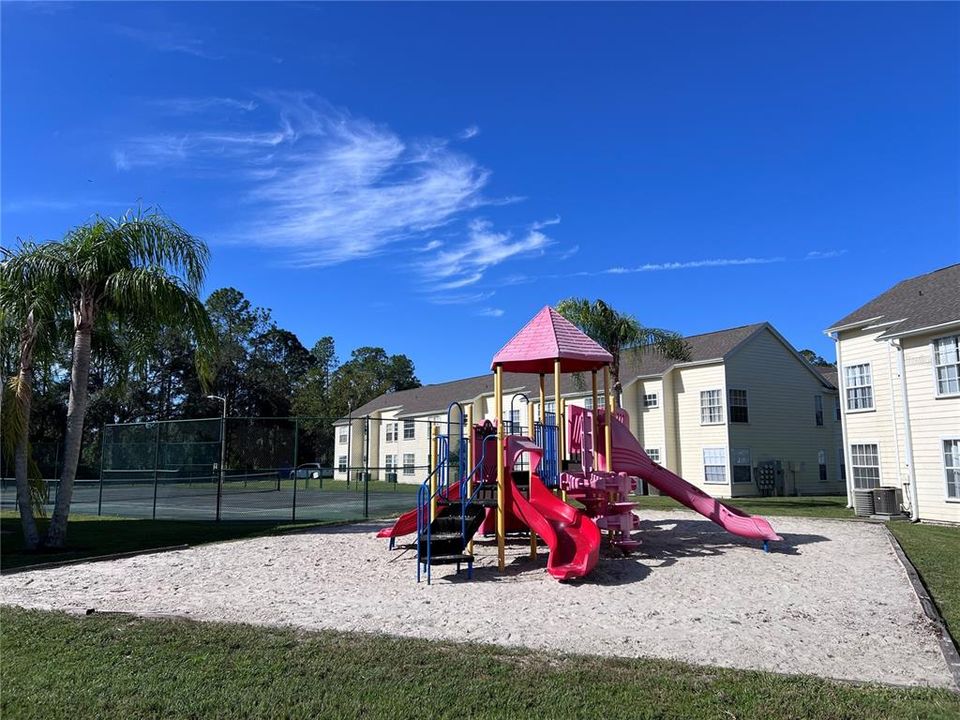 Playground and Tennis Court