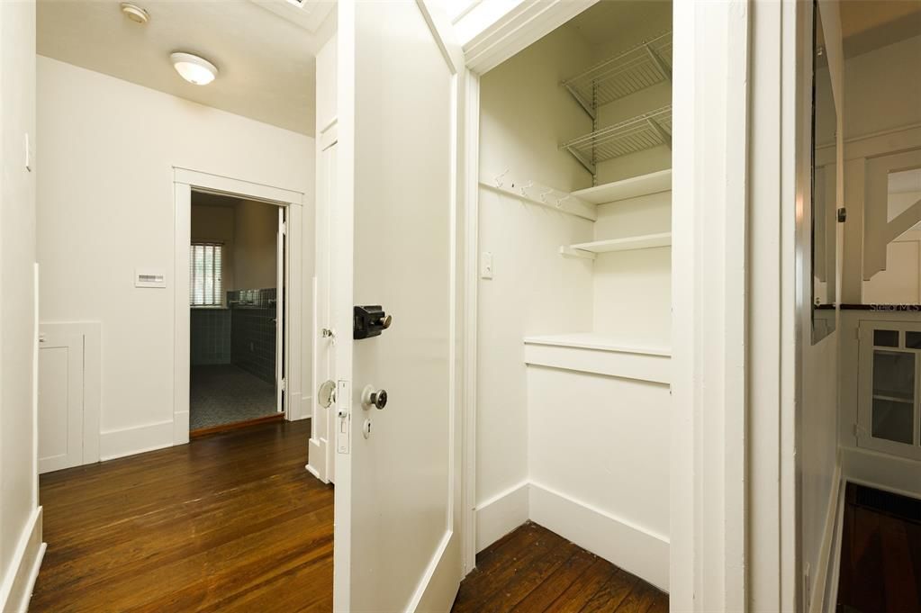 Hallway closets