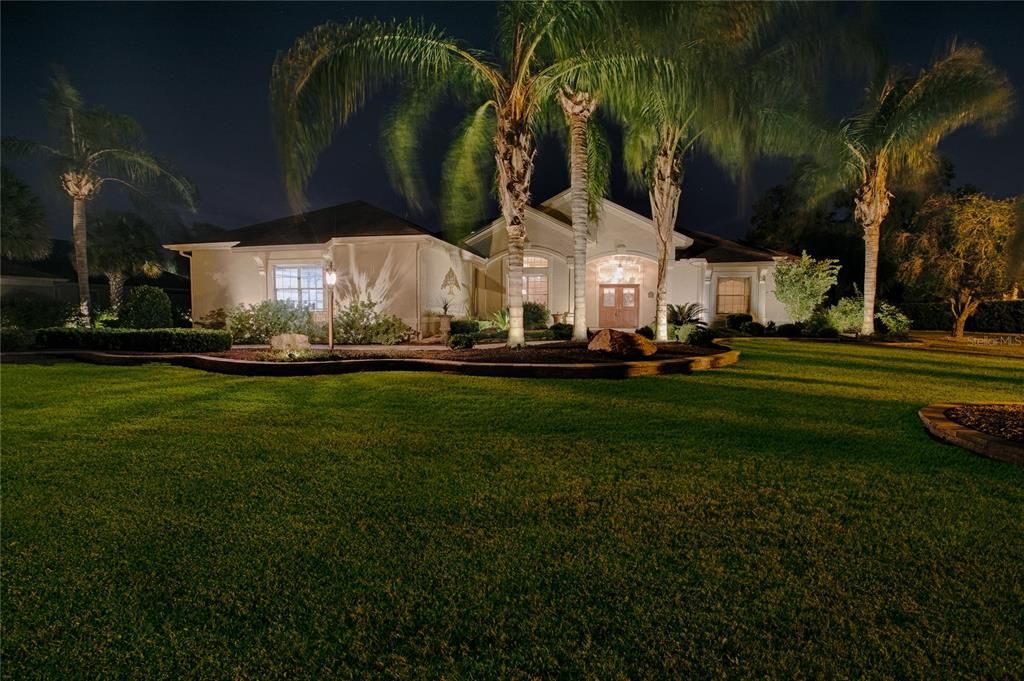 Perfect evening setting for this gorgeous Premier home!