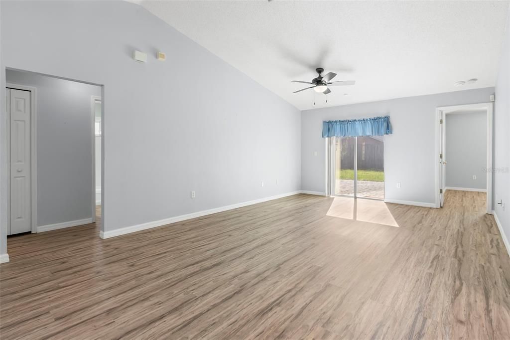 Living Room and Split Floor Plan