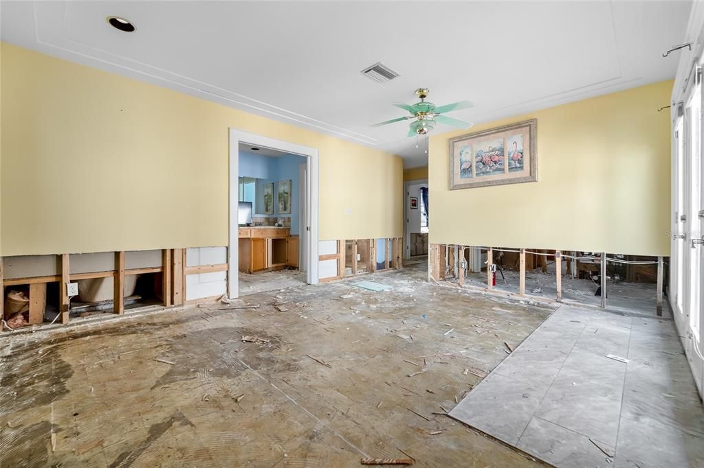 Primary Bedroom with large bathroom