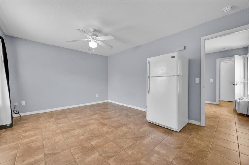 Open view living room