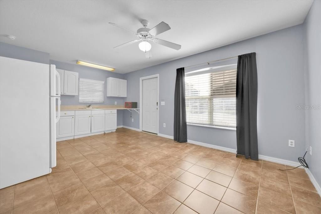 Open view living room