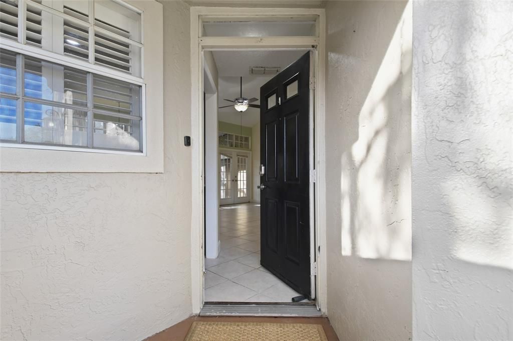 Welcome Home! Keyless door entry