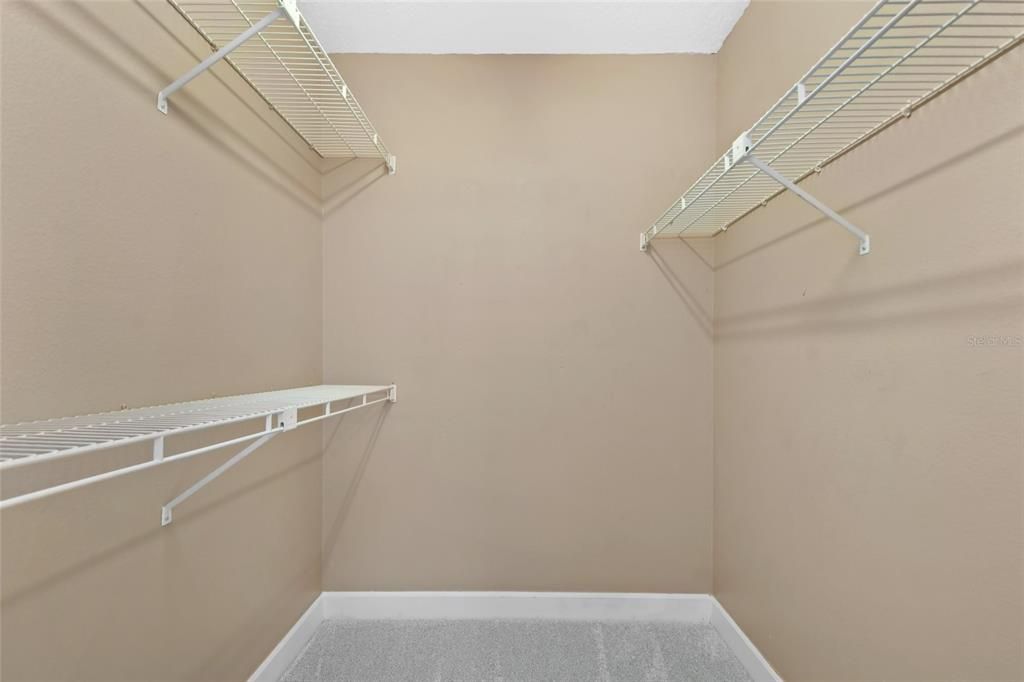 Walk in closet for upstairs bedroom