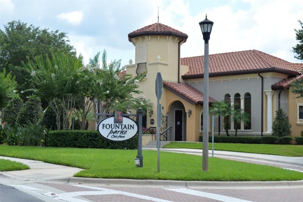 Fountain Parke Clubhouse.