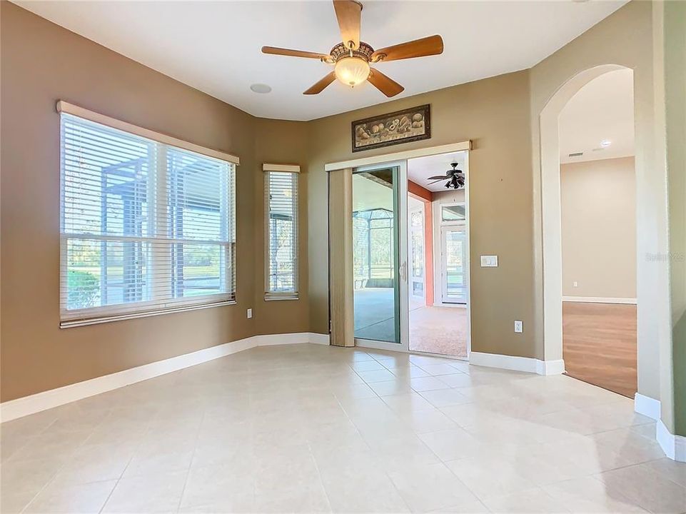 Family Room with Access to  Kitchen, Lanai and Great Room