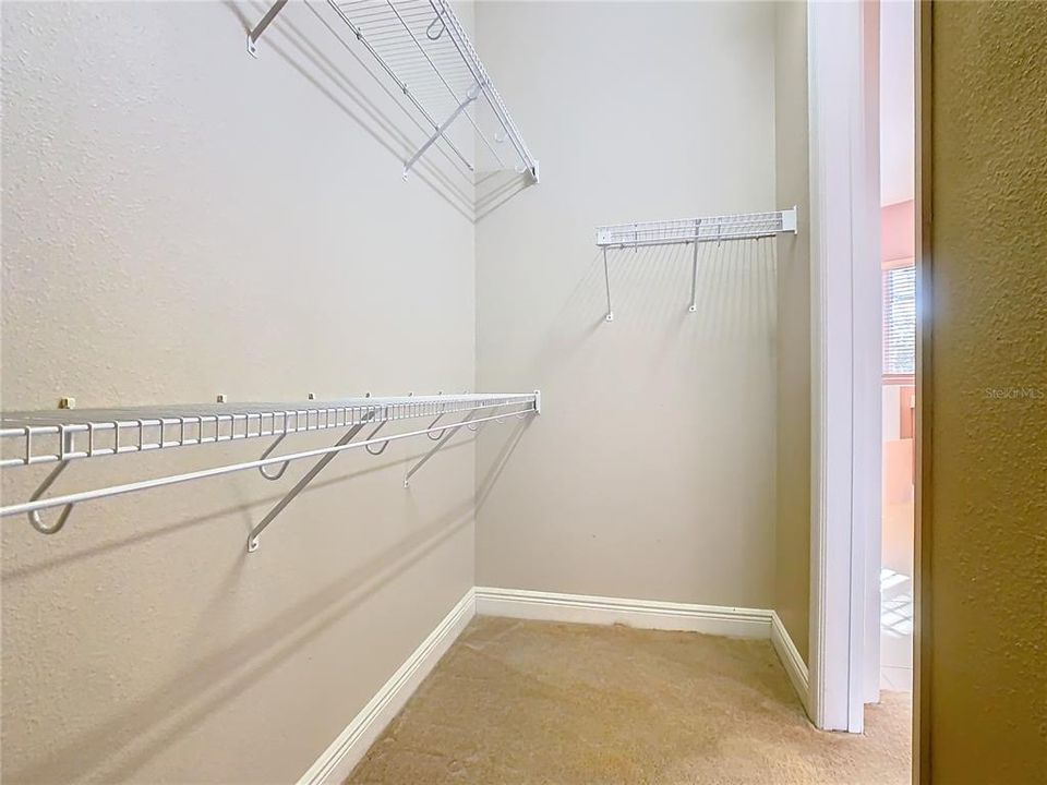 Dual Walk-in Closets