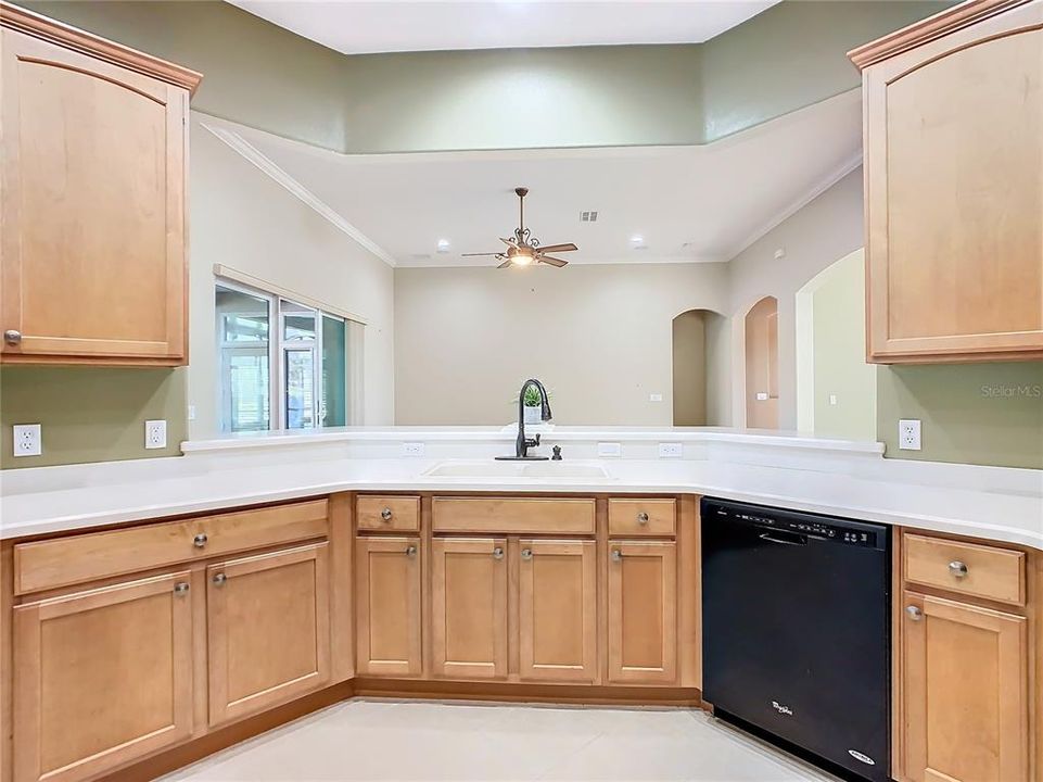 Kitchen Open to Great Room