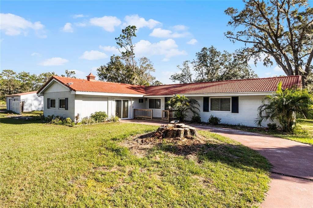 Barrel Tile Roof