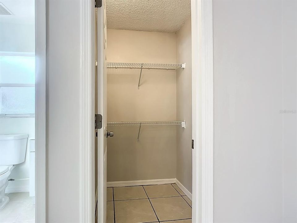 Primary bedroom closet