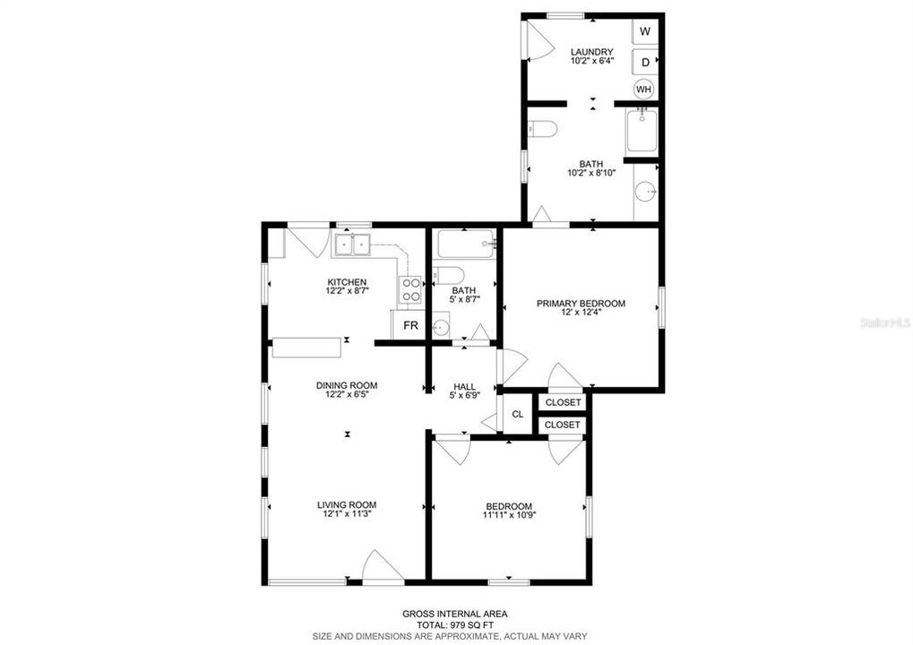 For Sale: $250,000 (2 beds, 2 baths, 979 Square Feet)