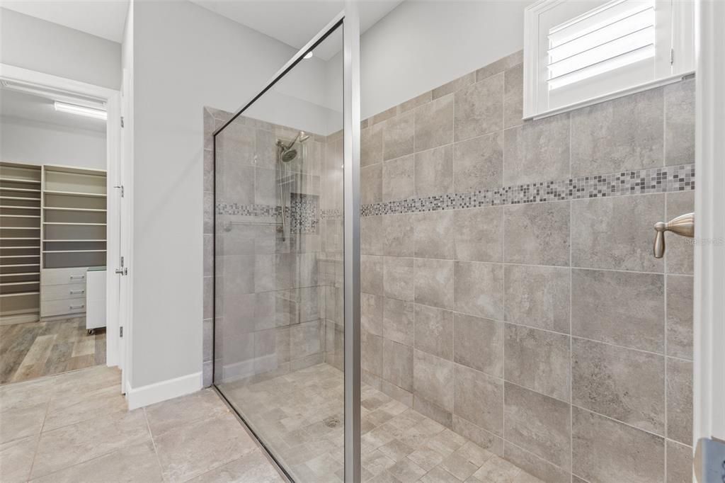 Walk-in shower