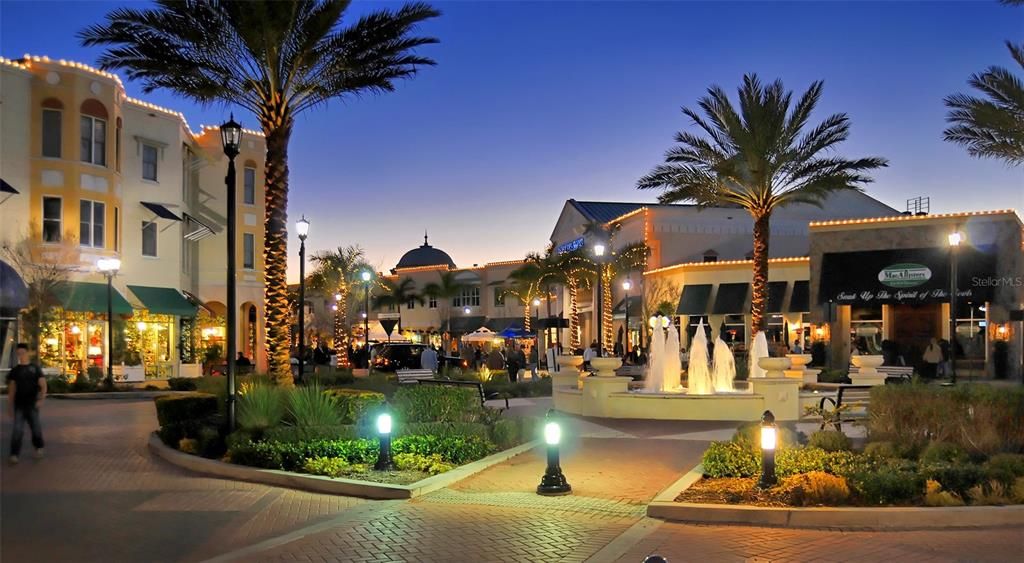 Main Street Lakewood Ranch shops and dining