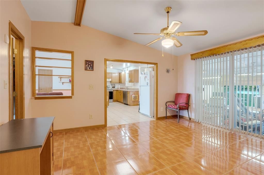 Dining Room to Kitchen