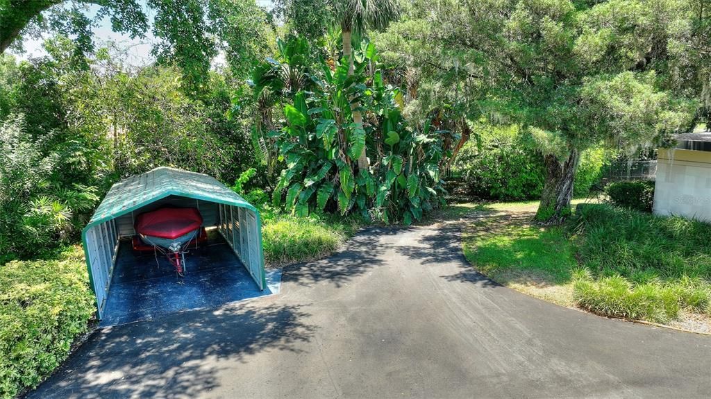 Covered Boat Parking