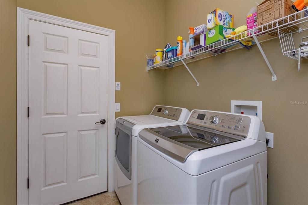 Laundry Room with washer and dryer included