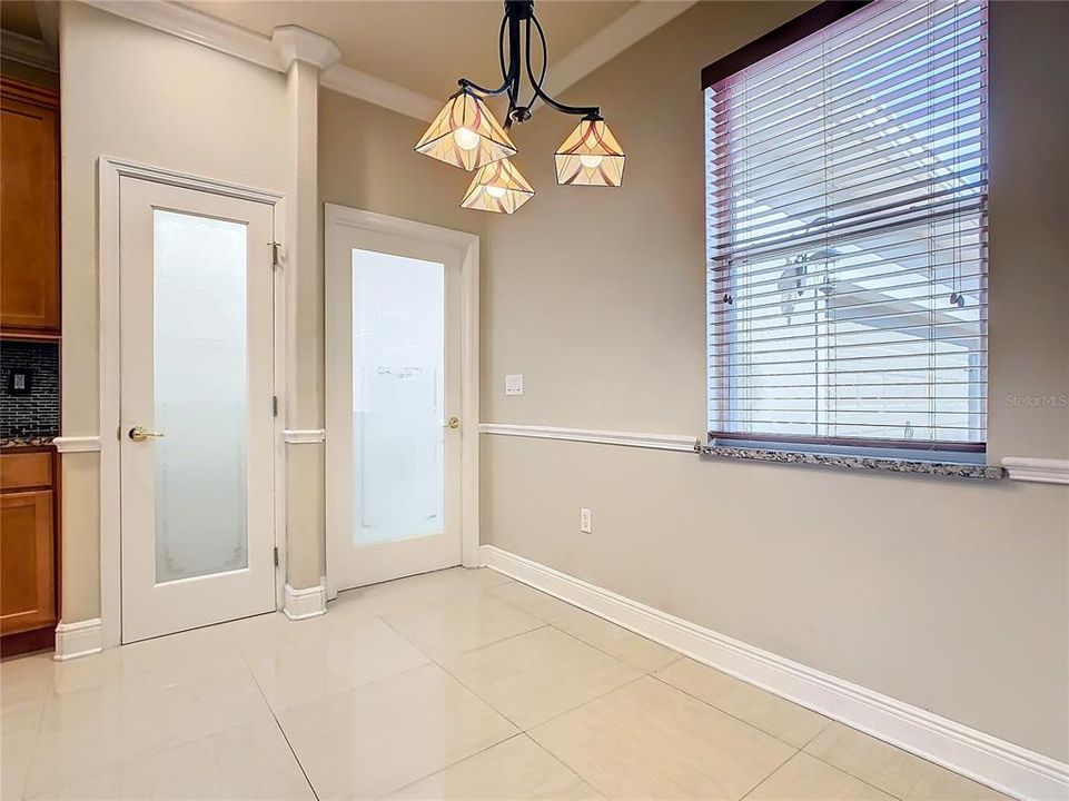 Upgraded Pantry & Laundry Glass Doors