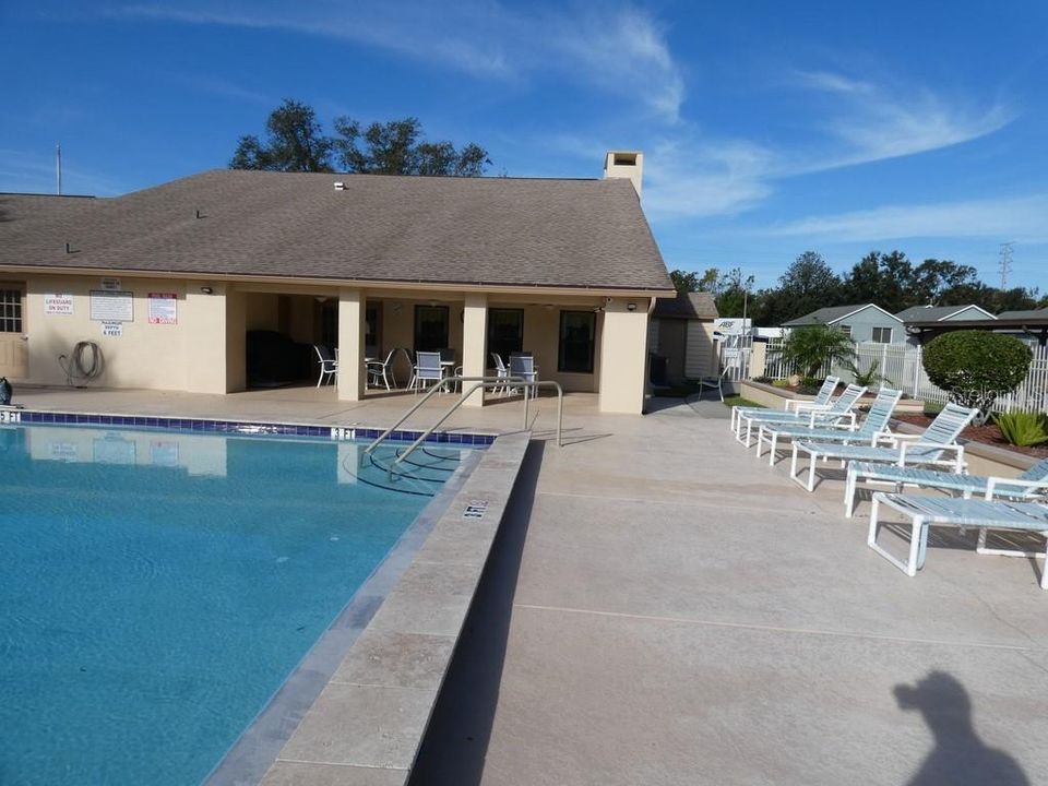 Club House and Pool Area