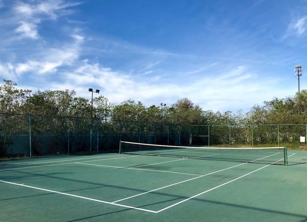 Community Tennis court