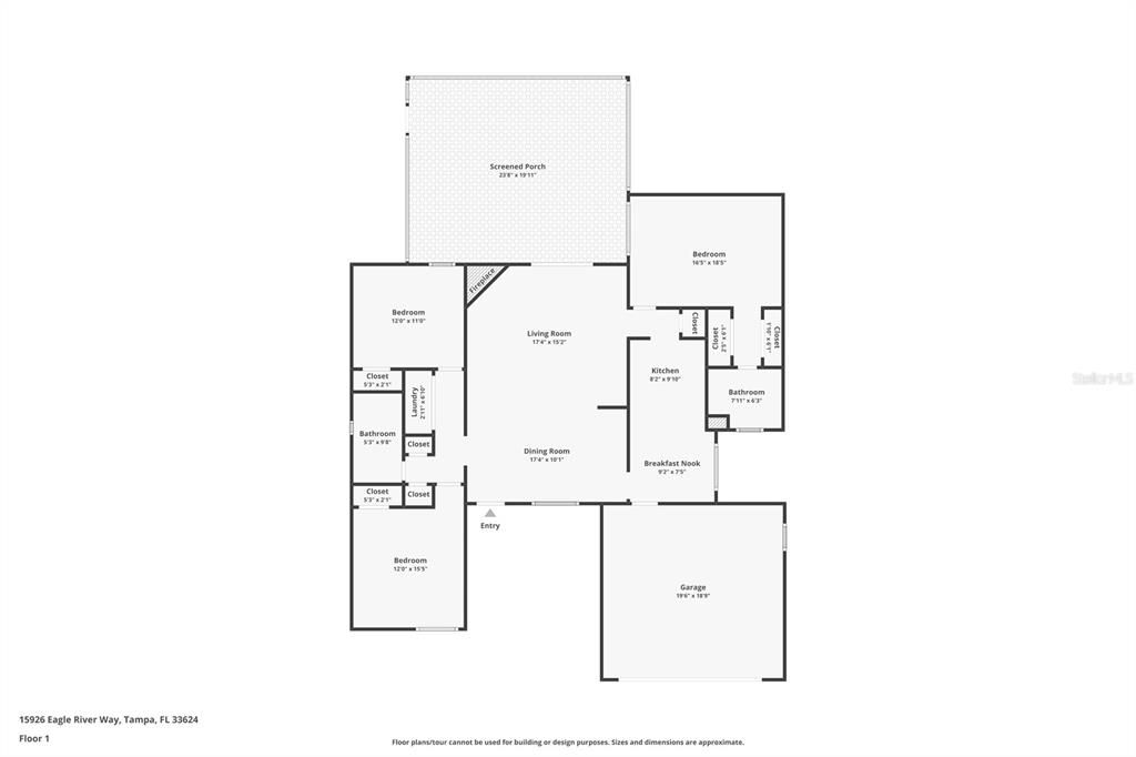 На продажу: $435,000 (3 спален, 2 ванн, 1583 Квадратных фут)