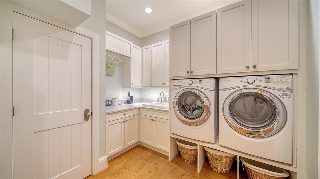 Main Level Laundry room