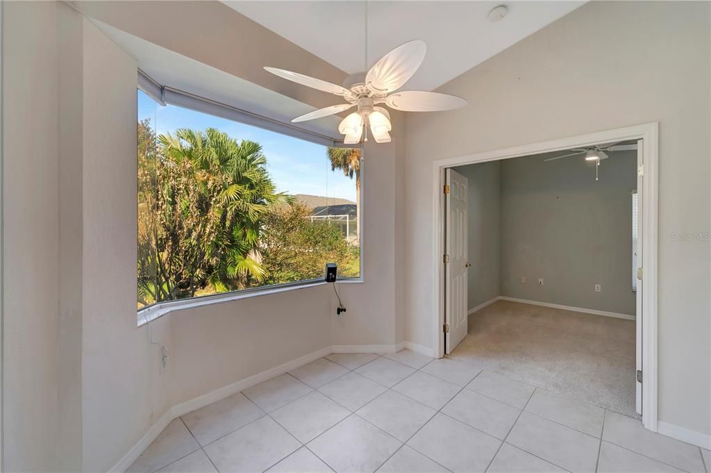 Aquarium Window in Breakfast Nook