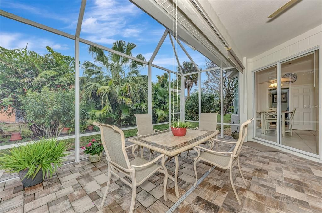 Private setting to enjoy the Extended Lanai