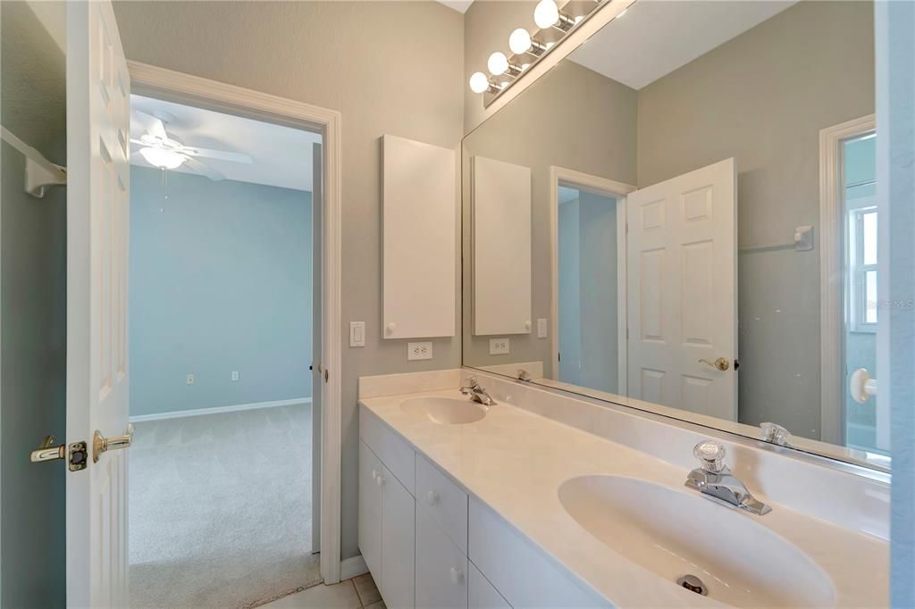 Double Sink Raised Vanity