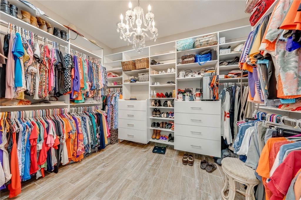 Master closet