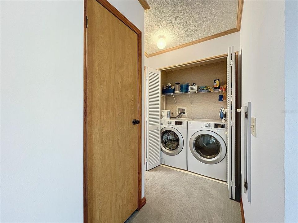 Laundry closet