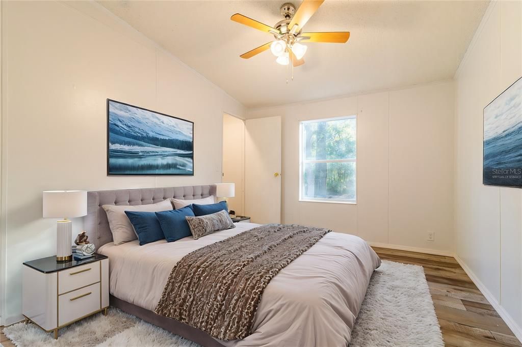 Virtually Staged- 3rd Bedroom