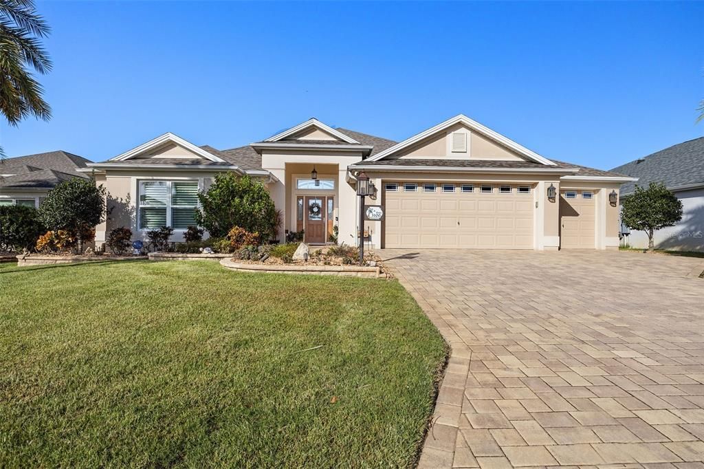 Welcome to this stunning block & stucco home located in the village of PINE RIDGE.