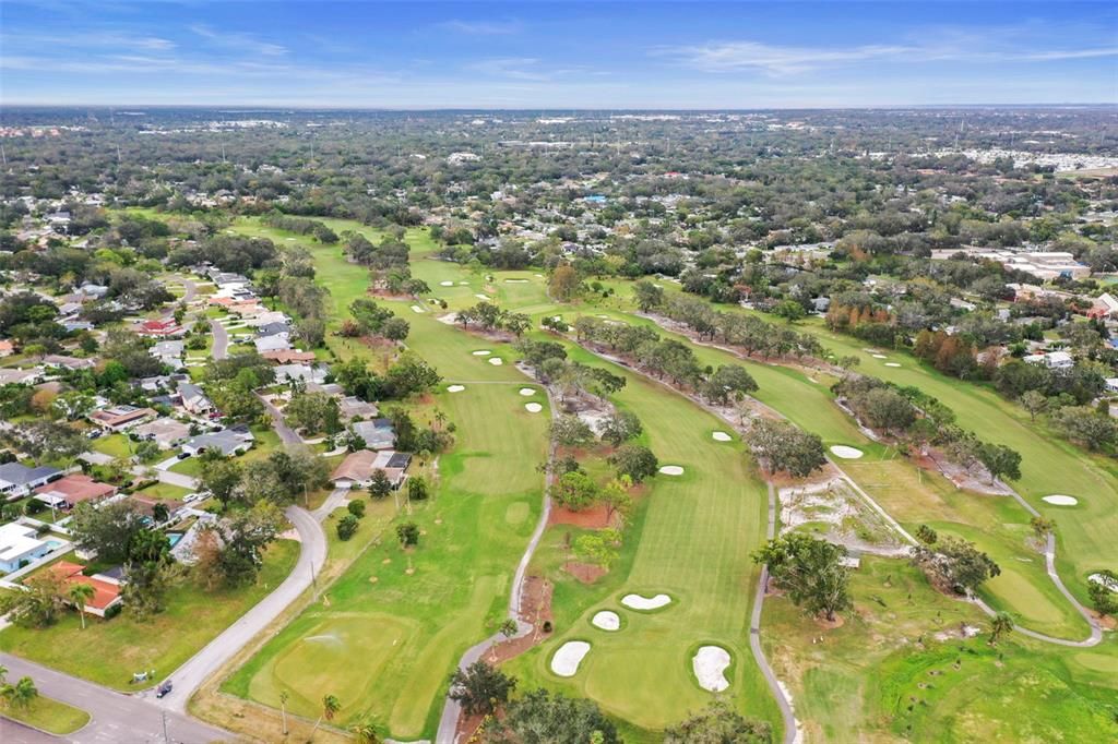 Newly restored historic Dunedin Golf Course a driver distance away!