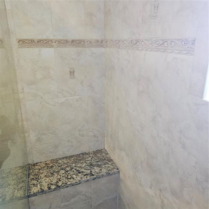 Bench Seat in Shower