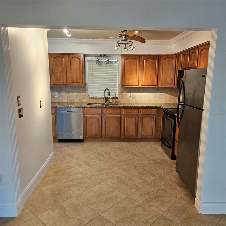 Kitchen from Living Room