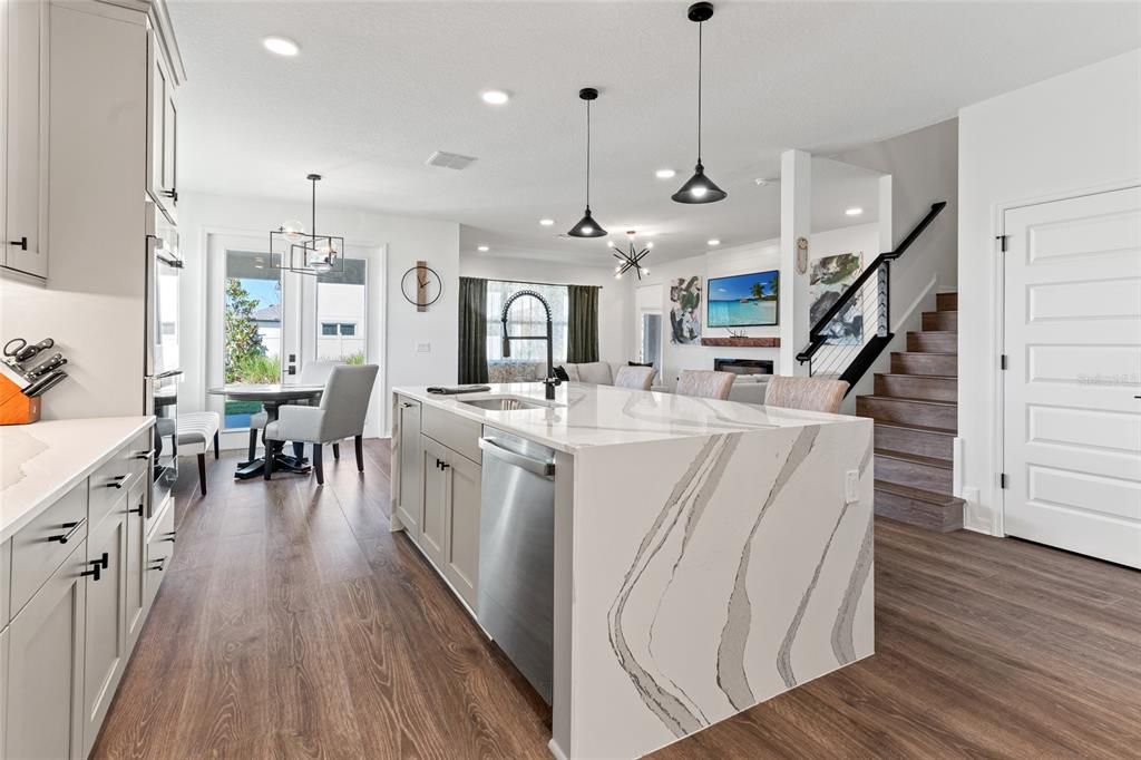 Kitchen-View from Butler pantry