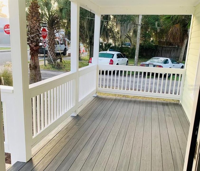 OUTDOOR PORCH AREA