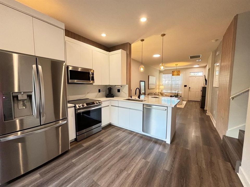 Gourmet Kitchen with sleek appliances