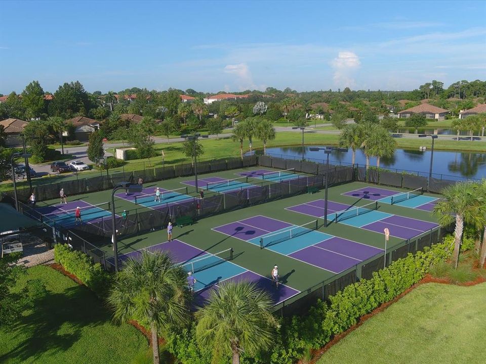 Pickleball courts